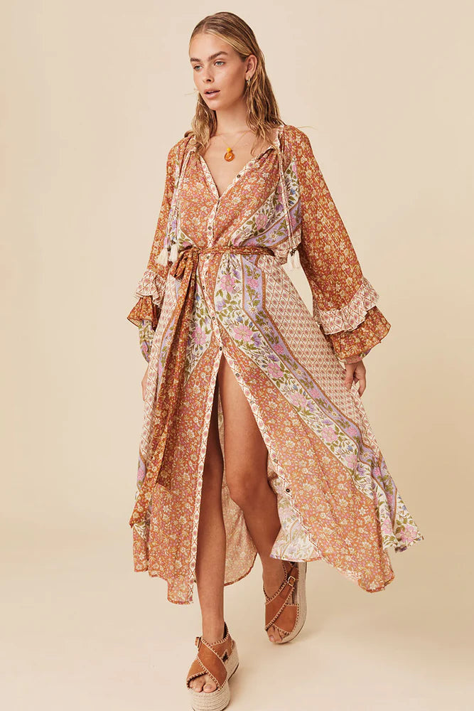 Sienna Gown in Clay – Island Boutique