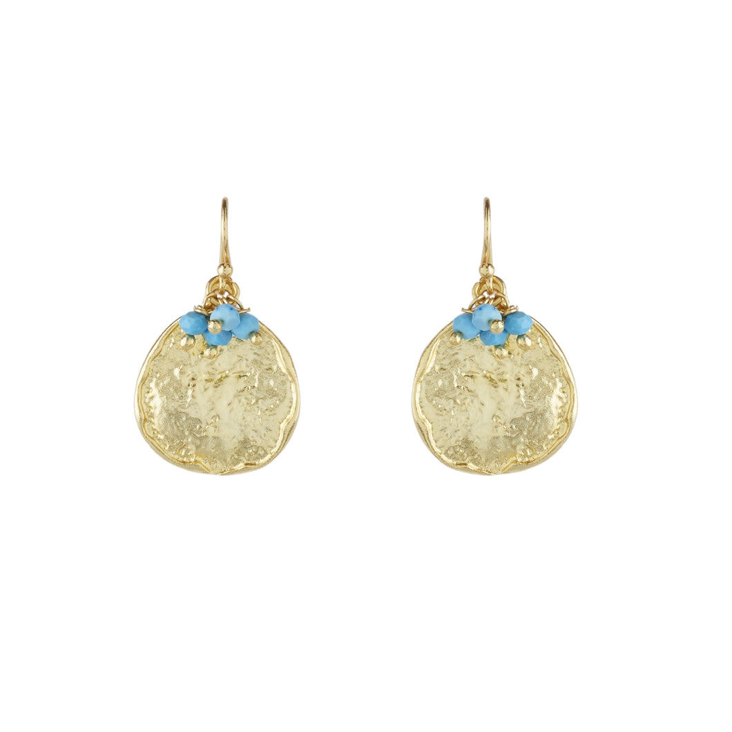 Solange Earrings in Turquoise