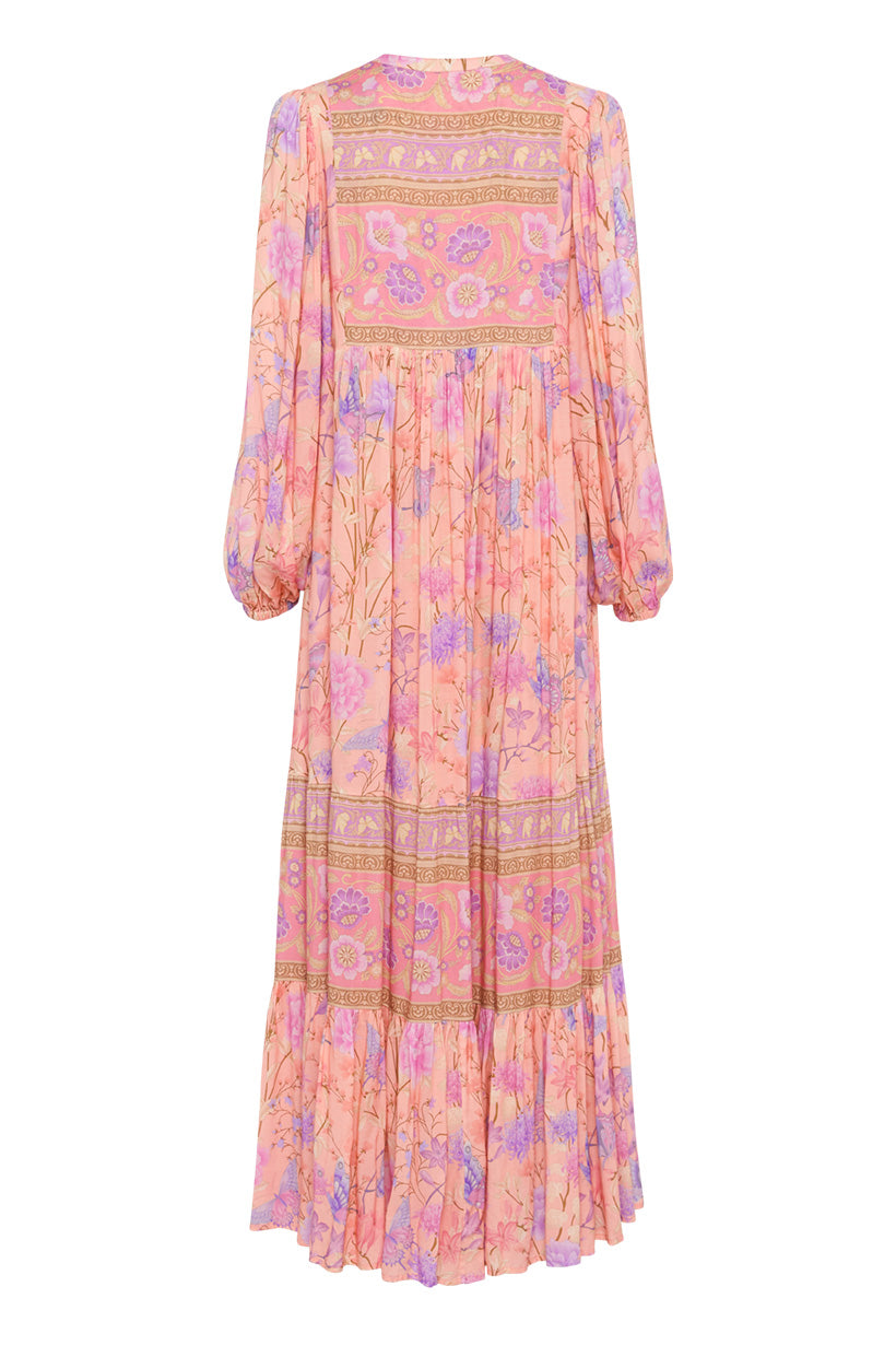 Butterfly Boho Maxi Dress in Musk Island Boutique Butterfly Boho Maxi Dress in Musk Island Boutique