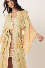 Butterfly Maxi Robe in Botanical