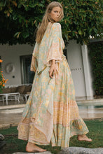 Butterfly Maxi Robe in Botanical