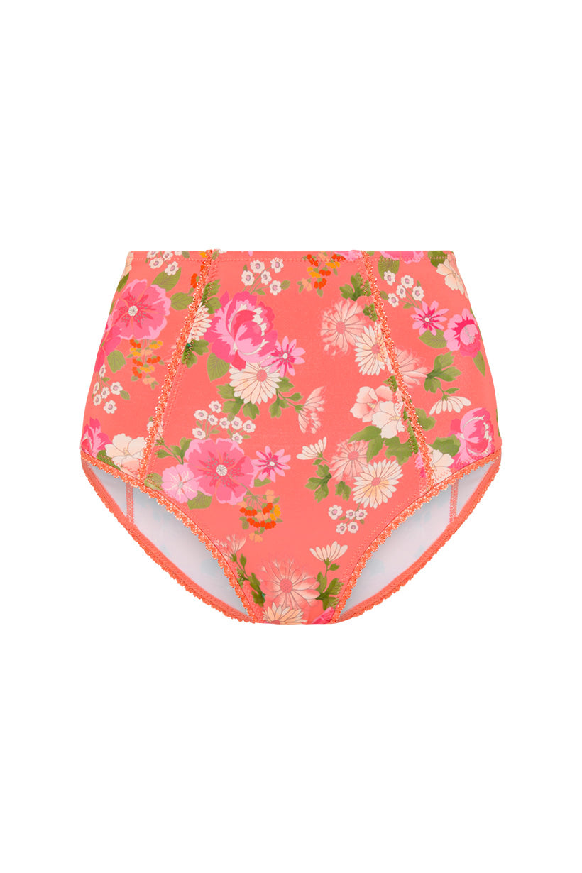 Carrie High Waisted Bloomer in Pink