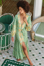 Madame Peacock Gown in Emerald