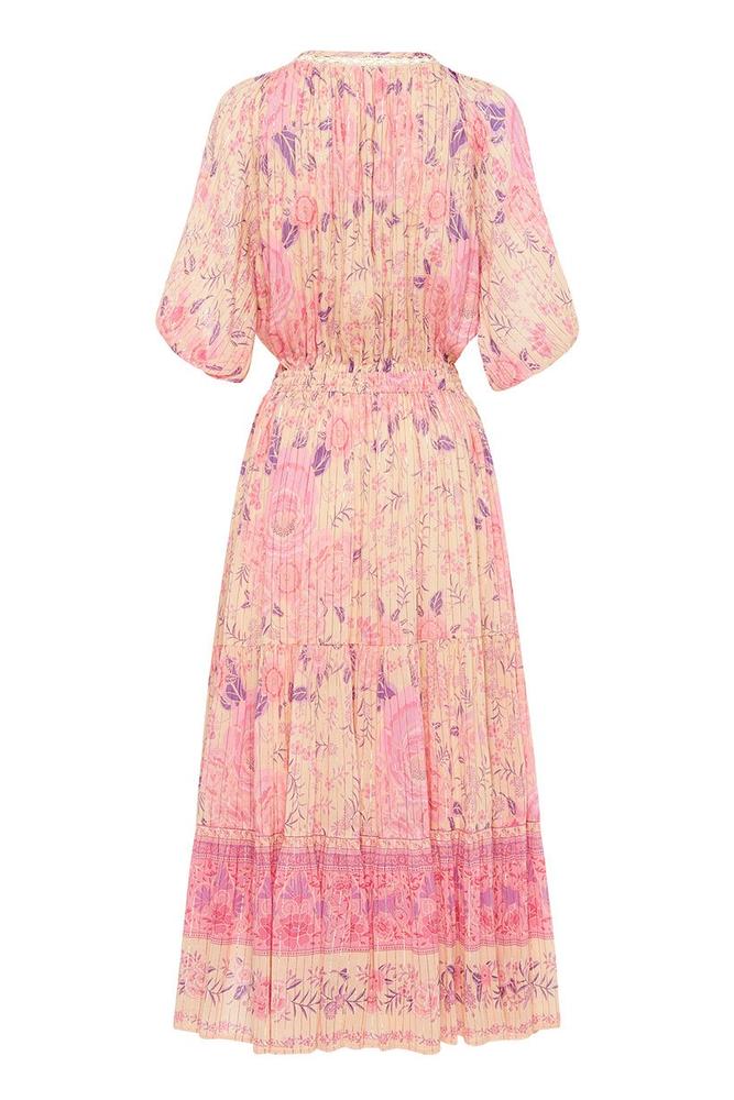 Spell Mystic Midi Dress in Musk Island Boutique Spell Mystic Midi Dress in Musk Island Boutique