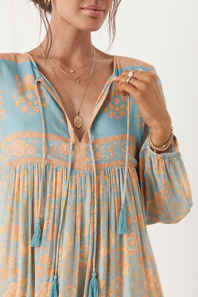 spell juniper boho midi dress SPELL & THE GYPSY COLLECTIVE Juniper Boho Midi Dress