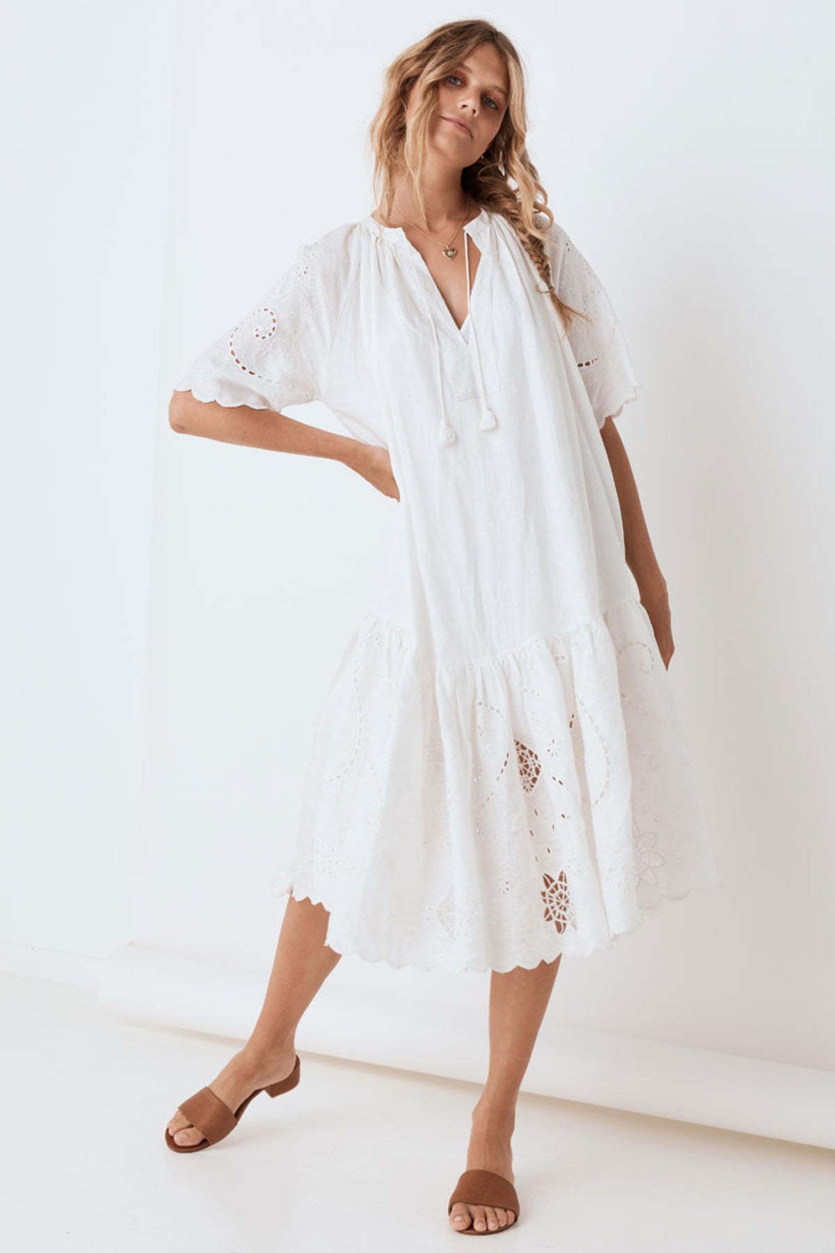 linen house dress Spell Lala Linen House Dress – Island Boutique